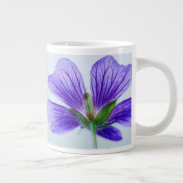 Blue Daisy Cup Grote Koffiekop