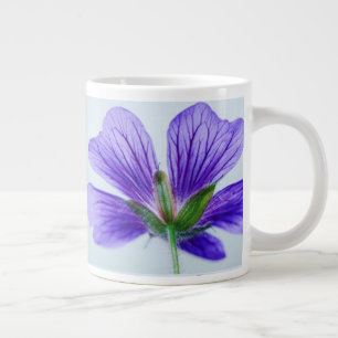 Blue Daisy Cup Grote Koffiekop