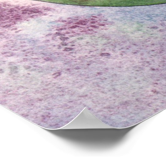 Blue Daisy Fairy Poster van Molly Harrison (Hoek)