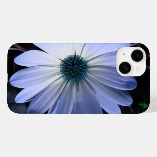 Blue Daisy Flower Case-Mate iPhone Case (Achterkant (horizontaal))