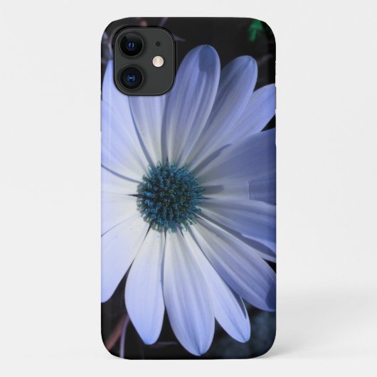 Blue Daisy Flower iPhone 3 Case (Achterkant)