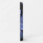 Blue Daisy Flower iPhone 3 Case (Achterkant/links)