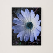 Blue Daisy Flower Puzzle Legpuzzel (Verticaal)