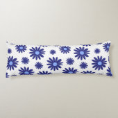 Blue Daisy Lichaamskussen (Achterkant)