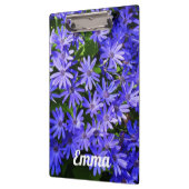 Blue Daisy-like Flowers Natuur Fotografie Klembord (Links)