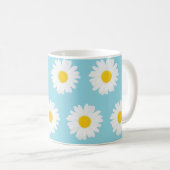 Blue Daisy-Mok Koffiemok (Voorkant rechts)
