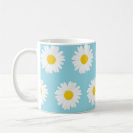 Blue Daisy-Mok Koffiemok