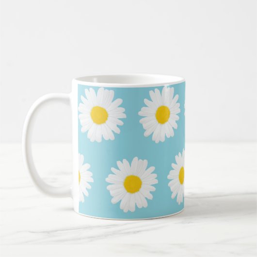 Blue Daisy-Mok Koffiemok (Links)