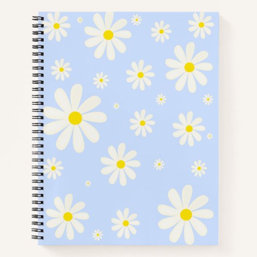 Blue Daisy Notitieboek (Voorkant)