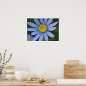 Blue Daisy Print - Selecteer uw Lijst (Keuken)