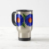 Blue Daisy Reisbeker (Voorkant links)
