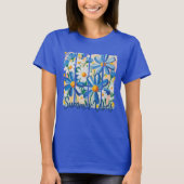 Blue Daisy T-shirt (Voorkant)