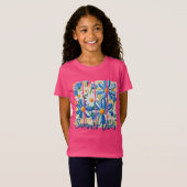 Blue Daisy T-shirt (Voorkant volledig)