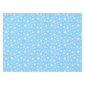 Blue Daisy Tablecloth Tafelkleed (Voorkant (Horizontaal))
