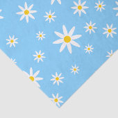 Blue Daisy-weefselpapier Tissuepapier (Detail)