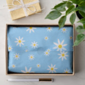 Blue Daisy-weefselpapier Tissuepapier (Geschenk)
