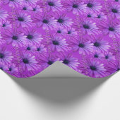 Blue Daisy Wrapping Paper - Aangepast cadeaupapier (Hoek)