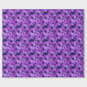 Blue Daisy Wrapping Paper - Aangepast cadeaupapier (Vlak)
