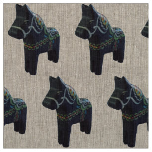 Blue Dala Fabric Stof