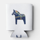 Blue Dala Horse Blikjeskoeler (Achterkant)