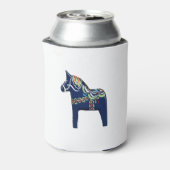Blue Dala Horse Blikjeskoeler (Blikje Achterkant)