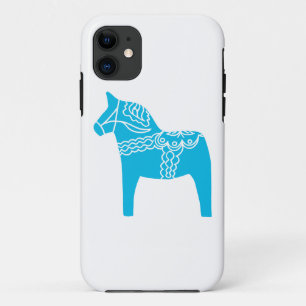 Blue Dala Horse Case-Mate iPhone Case