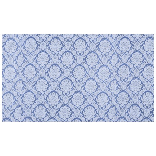 Blue Damask Classic Multi-Size Tafelkleed (Voorkant (Horizontaal))