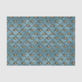 Blue Damask Crab Tissuepapier