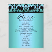 Blue Damask Flyer (Voorkant)