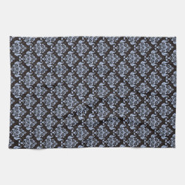 Blue Damask Kitchen Towel Theedoek