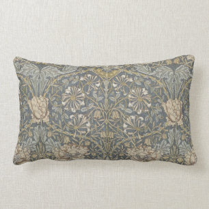 Blue  Damask Kussen