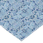 Blue Damask Patroon Tafelkleed (Gekanteld)