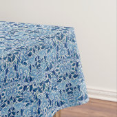 Blue Damask Patroon Tafelkleed (Voorbeeld)
