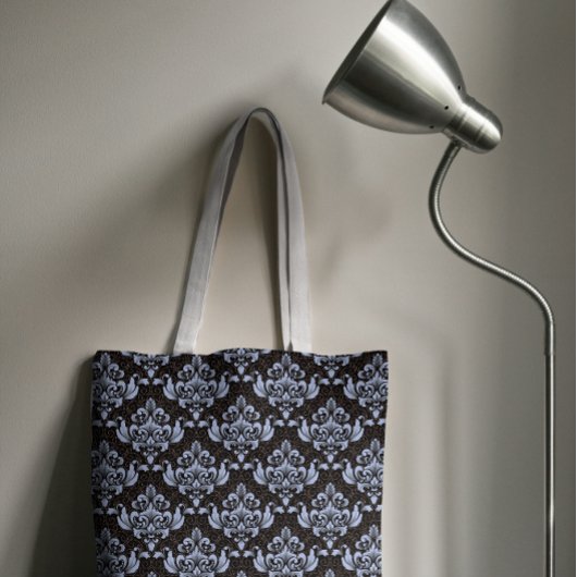 Blue Damask Tas