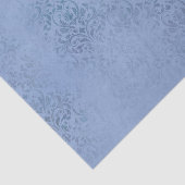Blue Damask Tissuepapier (Detail)