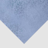 Blue Damask Tissuepapier (Detail)