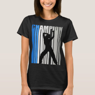 Blue Dance Champion Meisjes Verjaardagstrein Schat T-shirt
