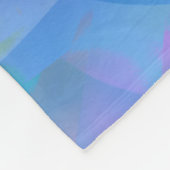 Blue Dancer Fleece Deken (Hoek)