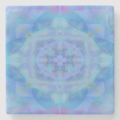 Blue Dancer Stenen Onderzetter (Voorkant)