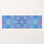 Blue Dancer Yogamat (Achterkant (horizontaal))