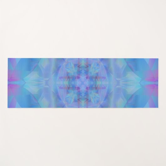 Blue Dancer Yogamat (Voorkant (horizontaal))