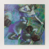 Blue Dancers by Edgar Degas, Vintage Impressionism Legpuzzel (Horizontaal)
