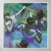 Blue Dancers, c. 1898, Edgar Degas Poster (Voorkant)