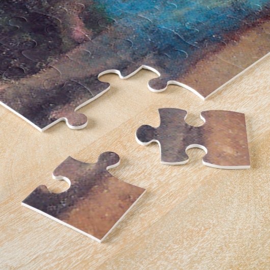 Blue Dancers van Edward Degas Legpuzzel (Zijkant)