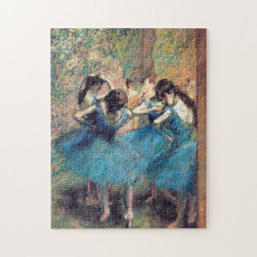 Blue Dancers van Edward Degas Legpuzzel (Verticaal)