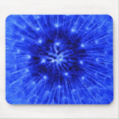 Blue Dandelion Mousepad Muismat (Voorkant)