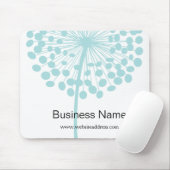 Blue Dandelion  Mousepad Muismat (Met muis)