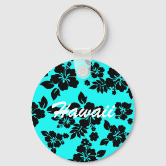 Blue Dark Hawaiian Sleutelhanger