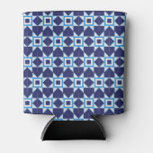 Blue Dark Stars Textuur mode Cool Night Boy Sky Blikjeskoeler (Voorkant)