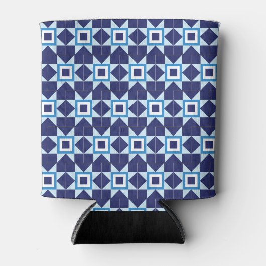 Blue Dark Stars Textuur mode Cool Night Boy Sky Blikjeskoeler (Voorkant)